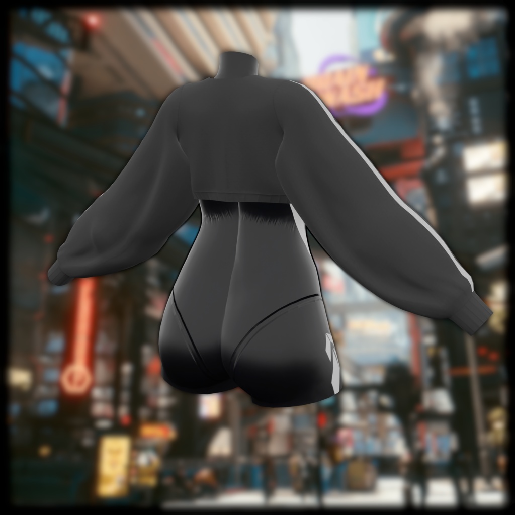 【桔梗】 Latex Sweater