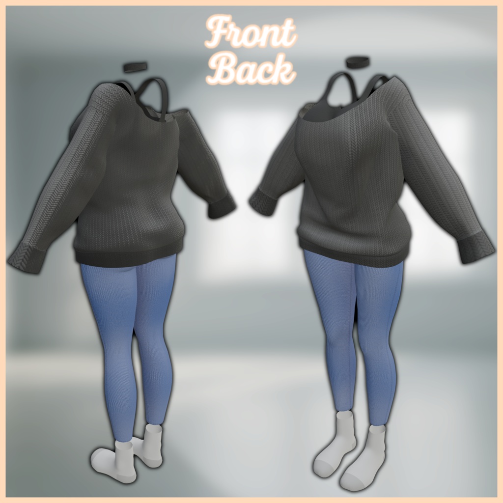 【Airi対応】Sweet Autumn【VRChat衣装】