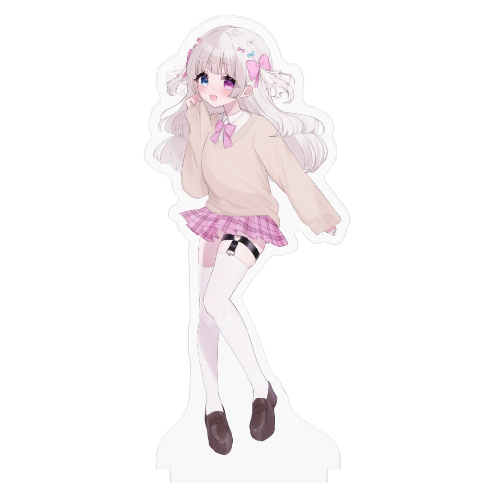 普通頬染キービジュアルアクリルスタンド