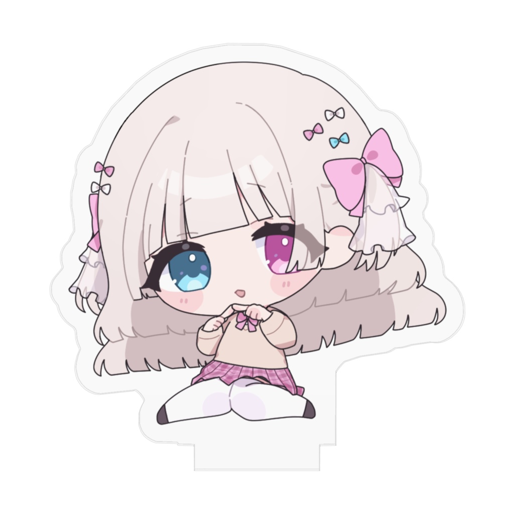 おすわり頬染アクリルスタンド