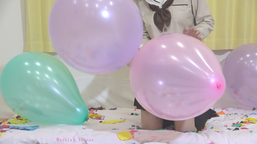 Blow To Pop 16 Inch Balloons 16インチ風船の膨らまし割り Ashley S Balloon Cinemas Booth