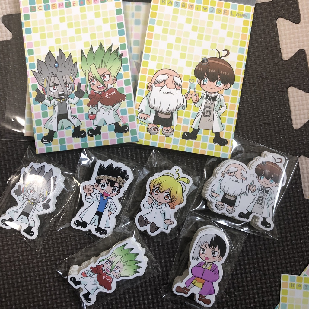 フルカラーメモ帳とシールセット