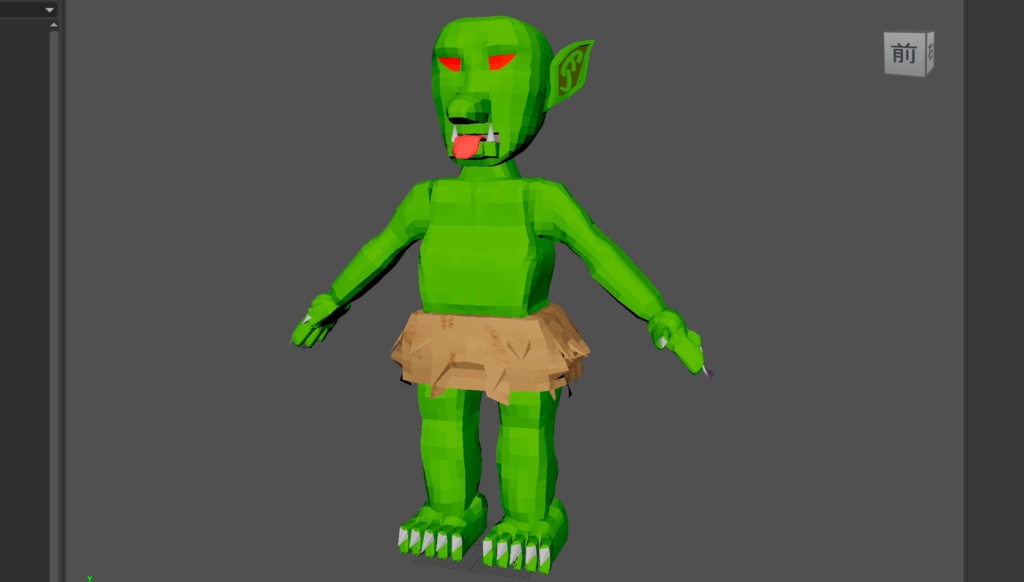【3DCGモンスターモデル】ゴブリン