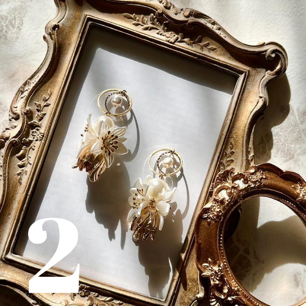 鶴丸イヤーアクセサリー