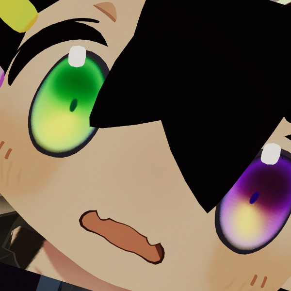 無料あり/2アバター対応 朧げ瞳 グラデーション