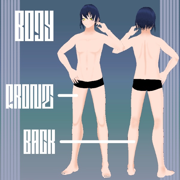 オリジナル3Dモデル「メルメ」