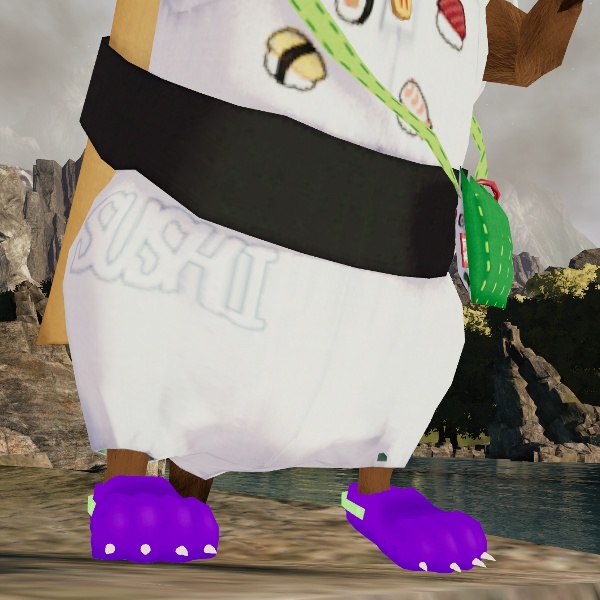 【15アバター対応】 がおがおスリッパ