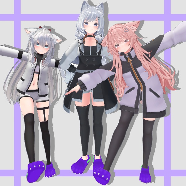 【15アバター対応】 がおがおスリッパ