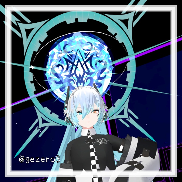 【VRChat想定】初期対応14アバター 不思議な輪