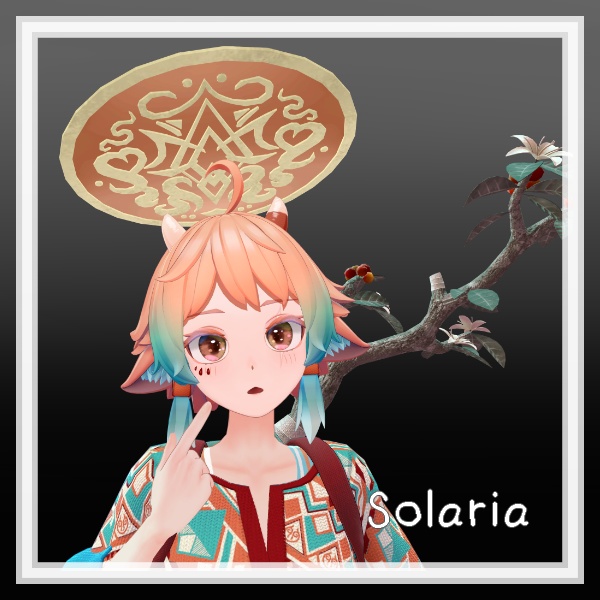 【VRChat想定】初期対応14アバター 不思議な輪