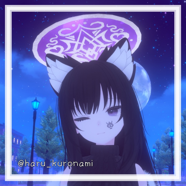 【VRChat想定】初期対応14アバター 不思議な輪