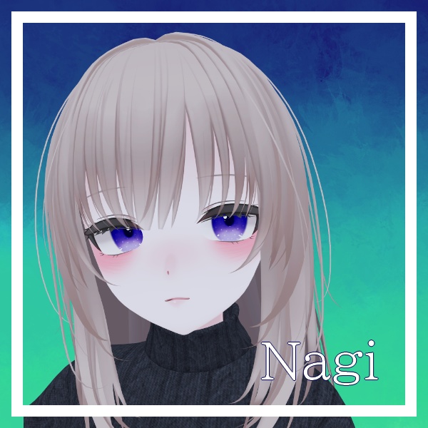 無料あり/朧げ瞳 5アバター対応 銀河の瞳