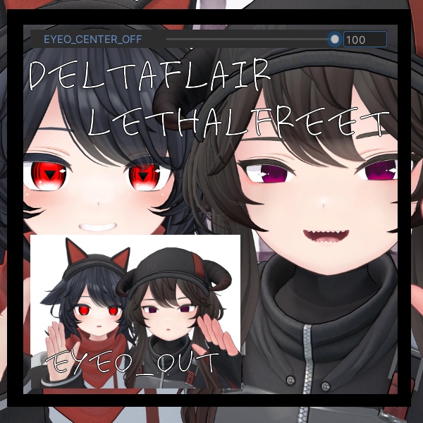 朧げ瞳 7アバター対応 ▼-EYE