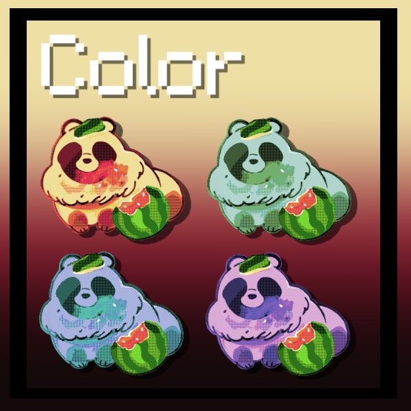 【🍉Free🍉】Tanuki near Suika