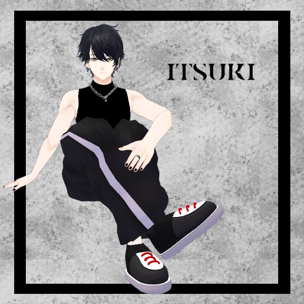 【VRChat想定】Loose Pants-セミ対応10アバター-