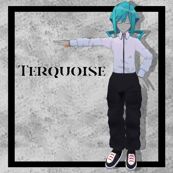 【VRChat想定】Loose Pants-セミ対応10アバター-