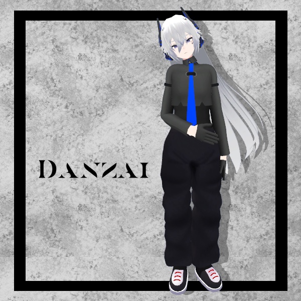 【VRChat想定】Loose Pants-セミ対応10アバター-