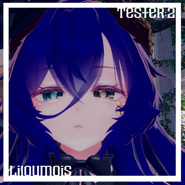 【9アバター対応】朧げ瞳 Ringing