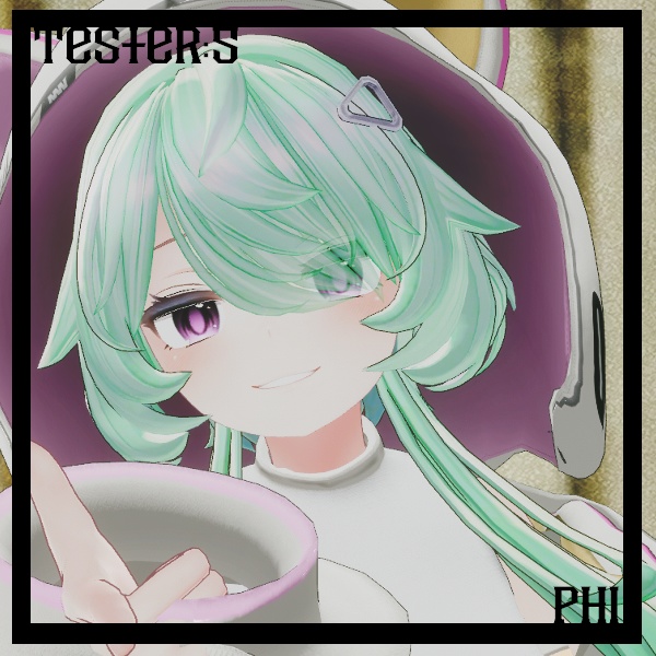 【9アバター対応】朧げ瞳 Ringing