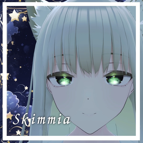 【10アバター対応】朧げ瞳 Night×Light