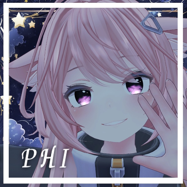 【10アバター対応】朧げ瞳 Night×Light