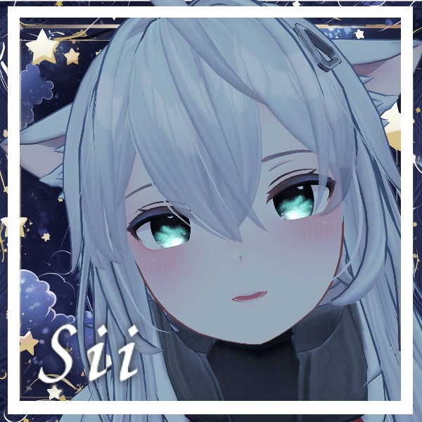 【10アバター対応】朧げ瞳 Night×Light