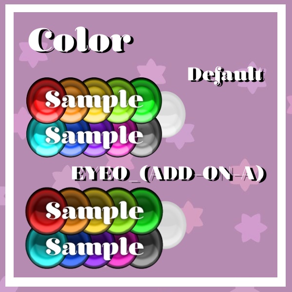 【キルサイク専用】朧げ瞳 Candy_Taste【EYE+Make up】