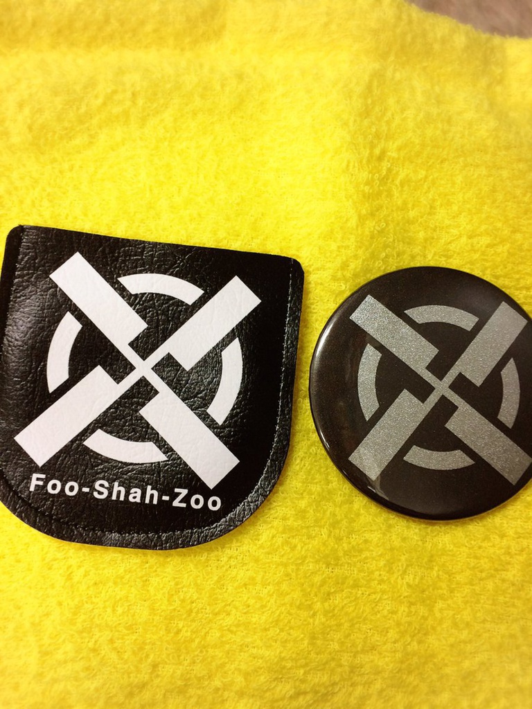 Foo-Shah-Zoo 缶バッヂミラーセット
