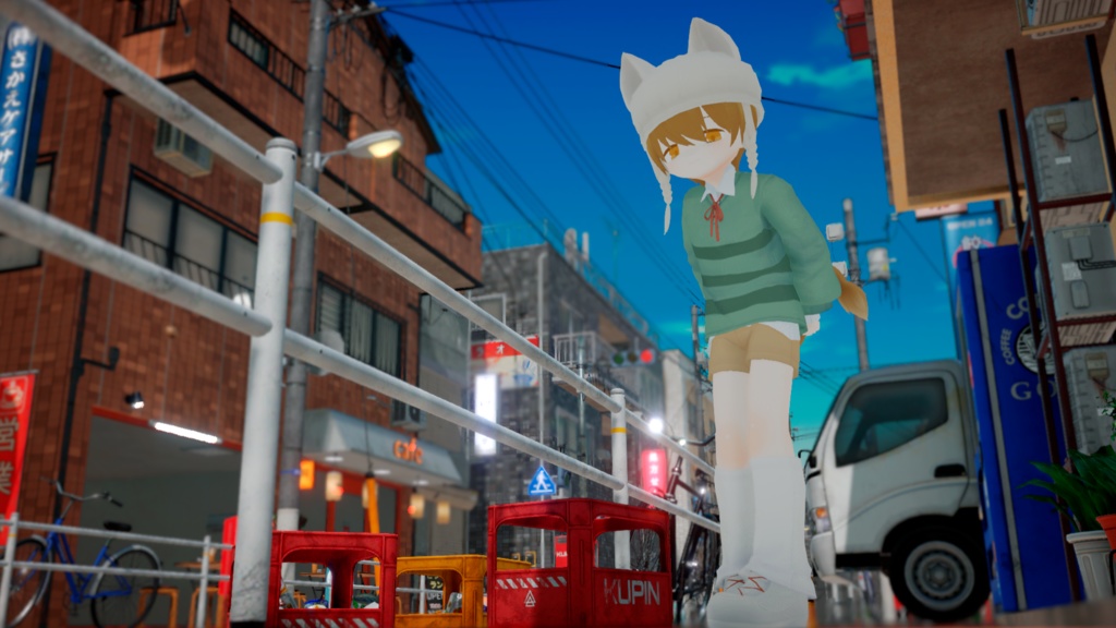 【パーフェクトシンク対応】【無料/FREE】にゃむすけ オリジナルVRMモデル