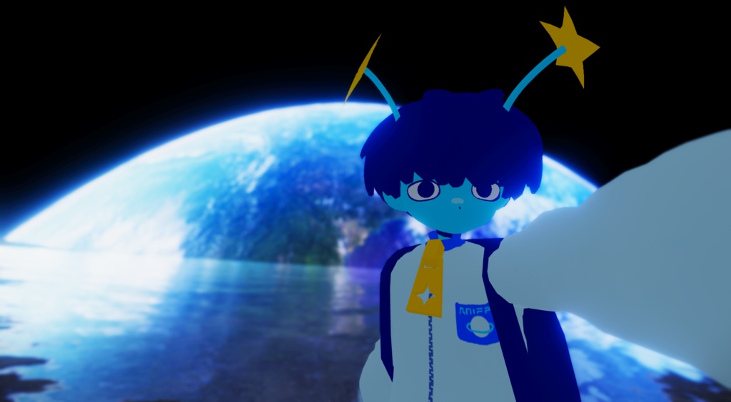 【パーフェクトシンク対応】【無料/FREE】ルオリス_Luoris オリジナルVRMモデル