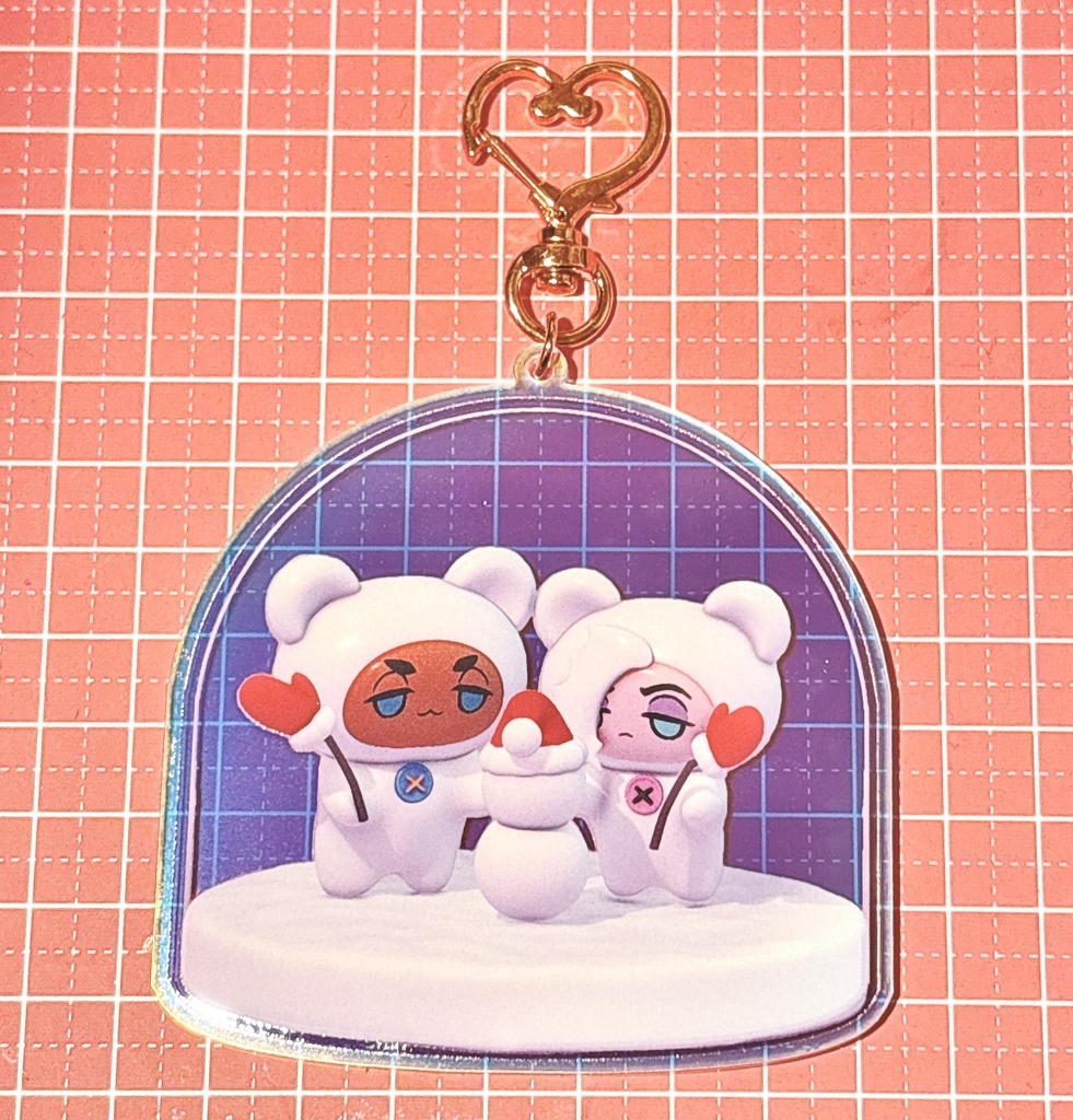 キネクマちゃんアクキー（ふゆげ）