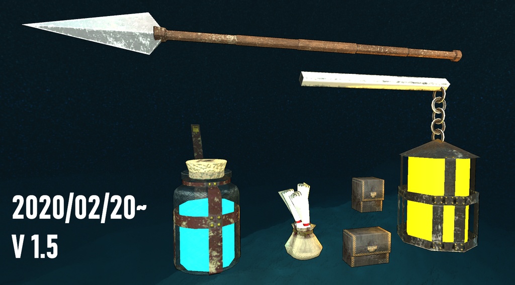 【瓶とか袋とか】VORPAL's Accesories Set【2020/02/20 V1.5 rollout】