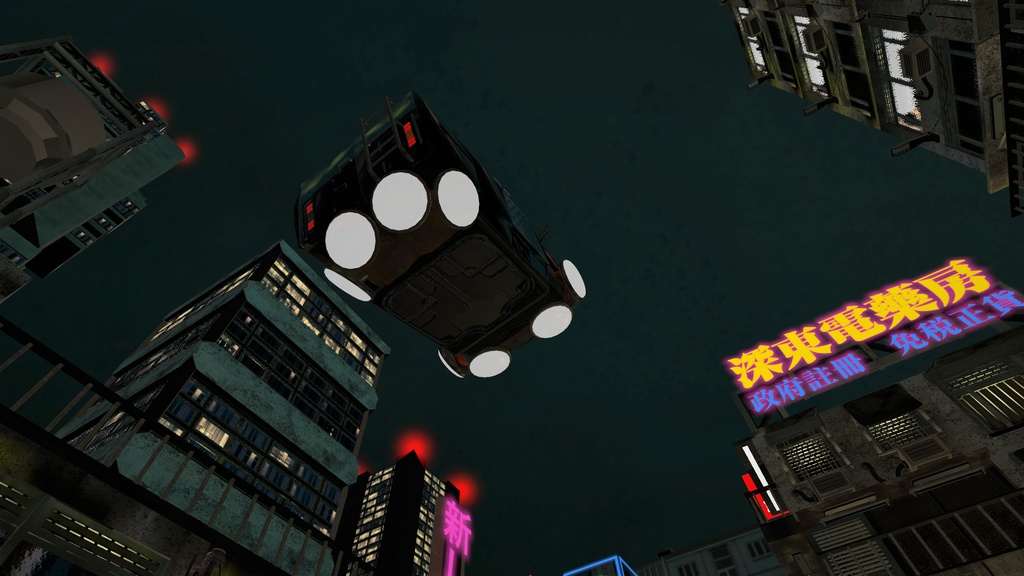 【3Dモデル】MAXIBA D3 Suspender【空飛ぶ車】