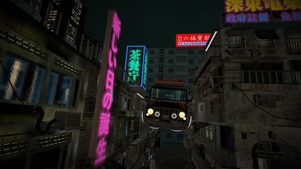 【3Dモデル】MAXIBA D3 Suspender【空飛ぶ車】