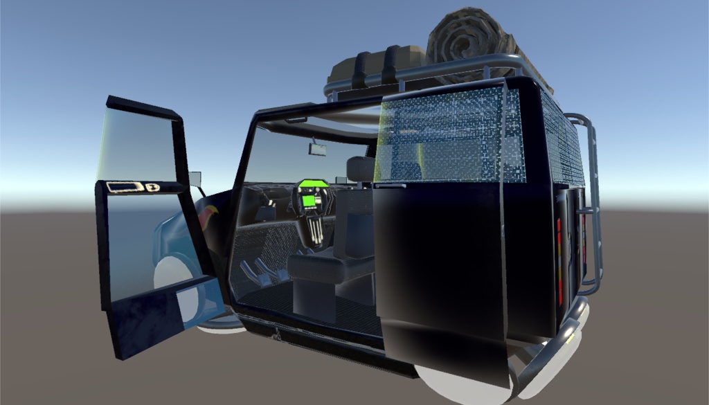 【3Dモデル】MAXIBA D3 Suspender【空飛ぶ車】