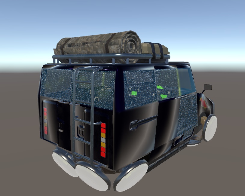 【3Dモデル】MAXIBA D3 Suspender【空飛ぶ車】