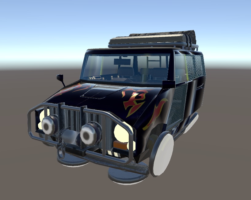 【3Dモデル】MAXIBA D3 Suspender【空飛ぶ車】