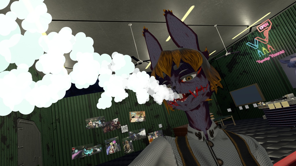 【負荷が少ない】ローポリゴンVapeセット【VRにやさしい】