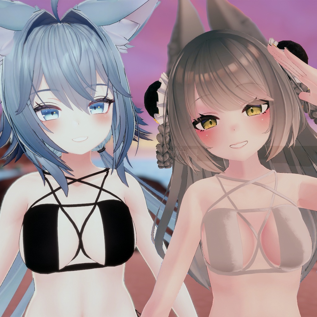 ゴスビキニ 「竜胆」「リーファ」