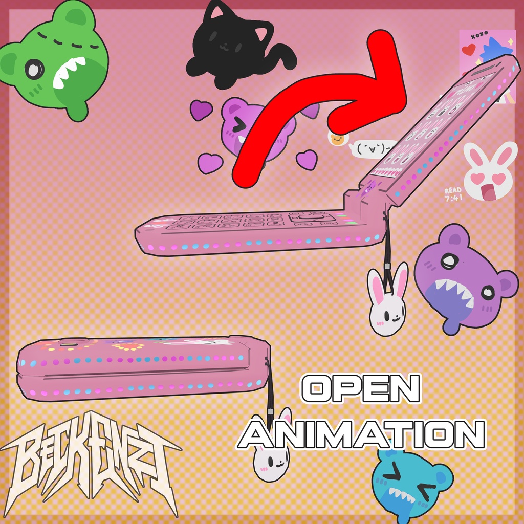 Pika x Beckenzi 携帯電話/でんわ