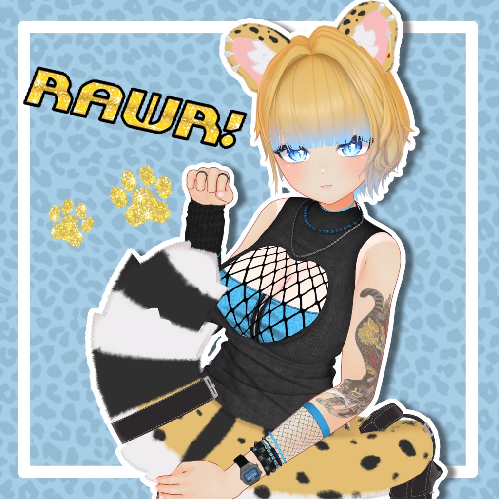 大型猫セット / Big Cat Set
