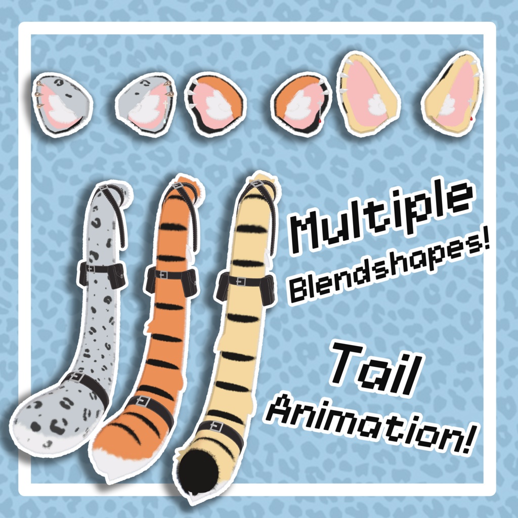 大型猫セット / Big Cat Set