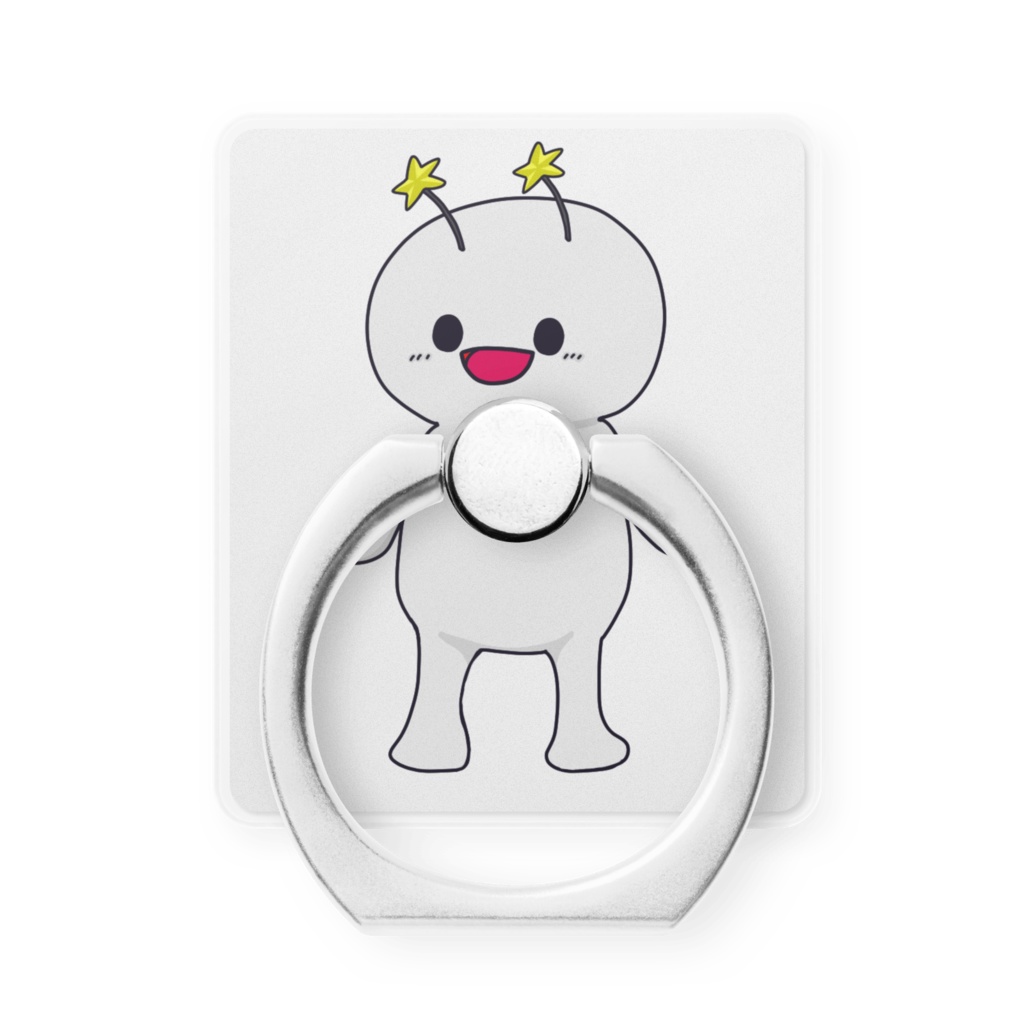 うちぅじんスマホリング