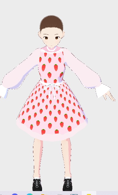 strawberry dress