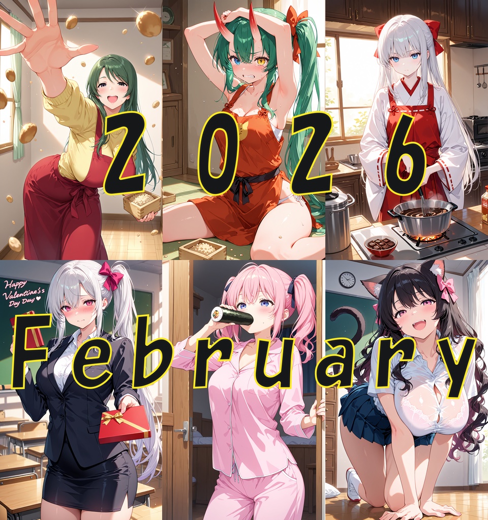 ２月っぽいイラスト集