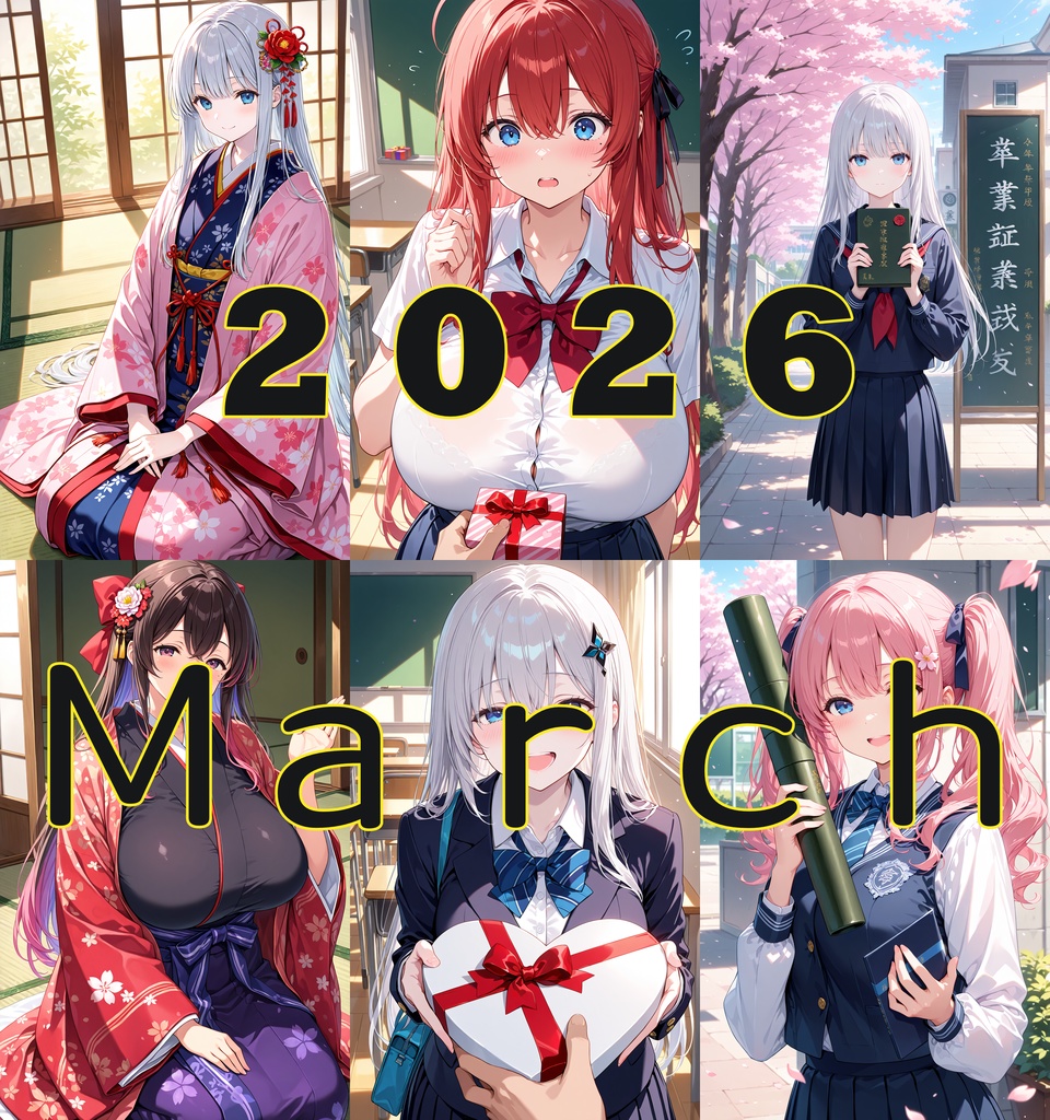 3月っぽいイラスト集