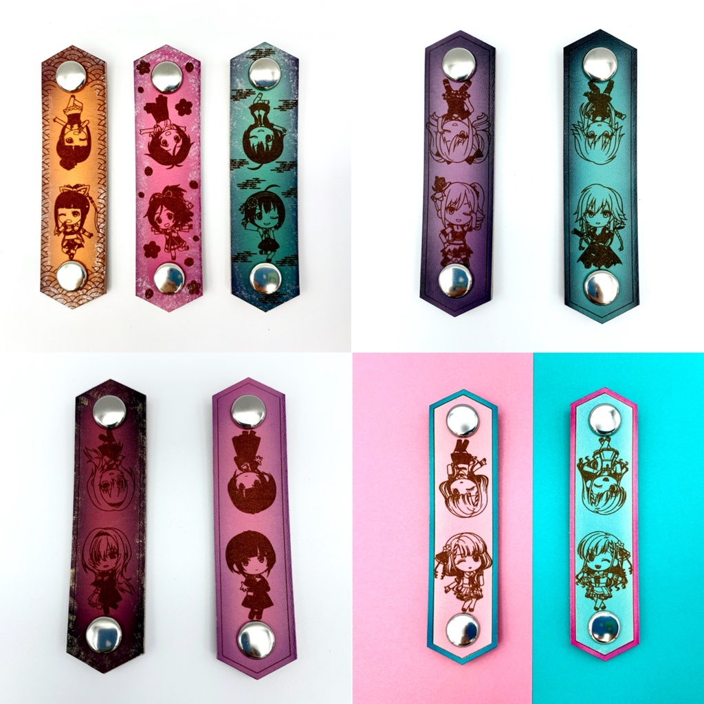 革のコードクリップ ユニットセット つくマス