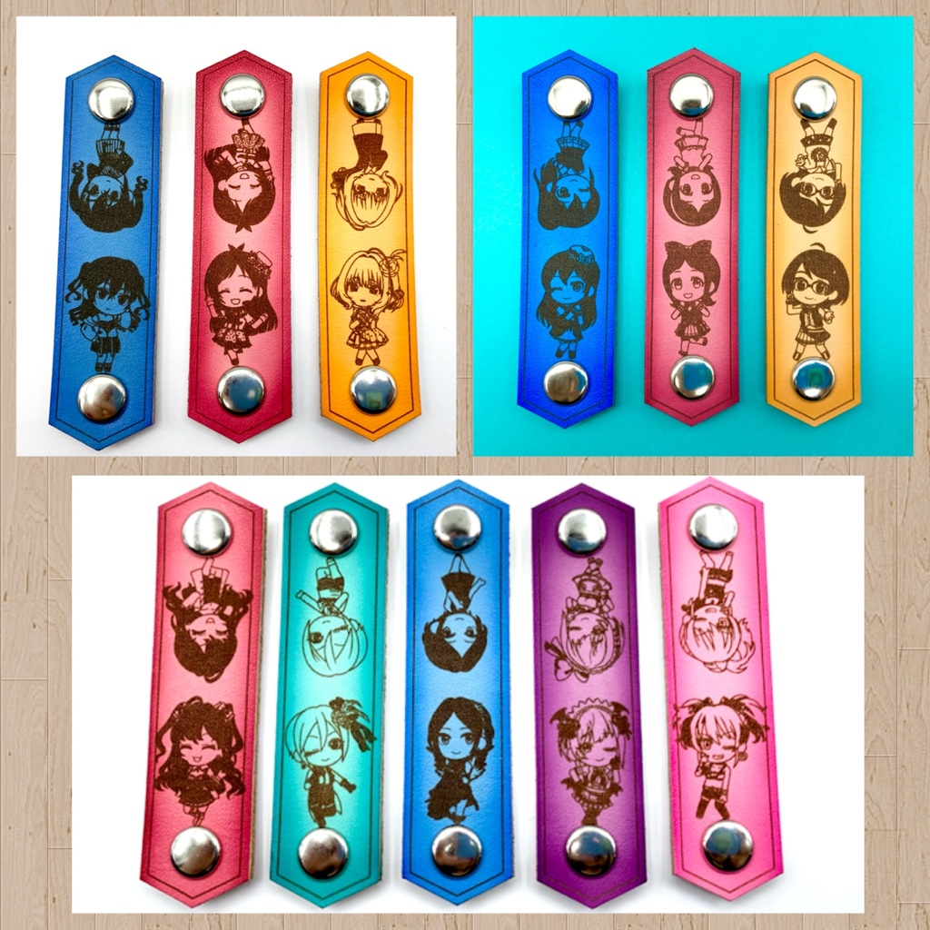 革のコードクリップ ユニットセット つくマス