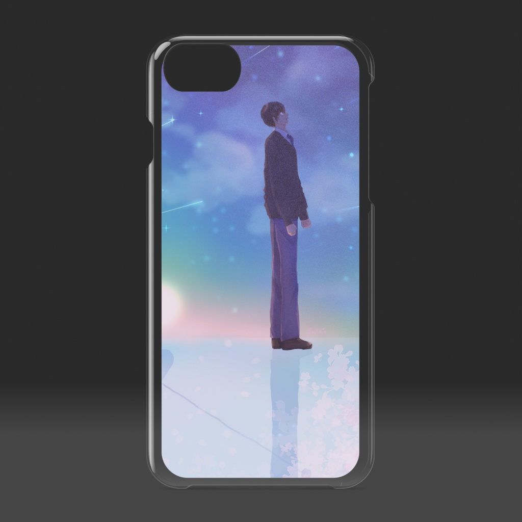 きっと恋叶う♡クリアiPhoneケース(男の子)