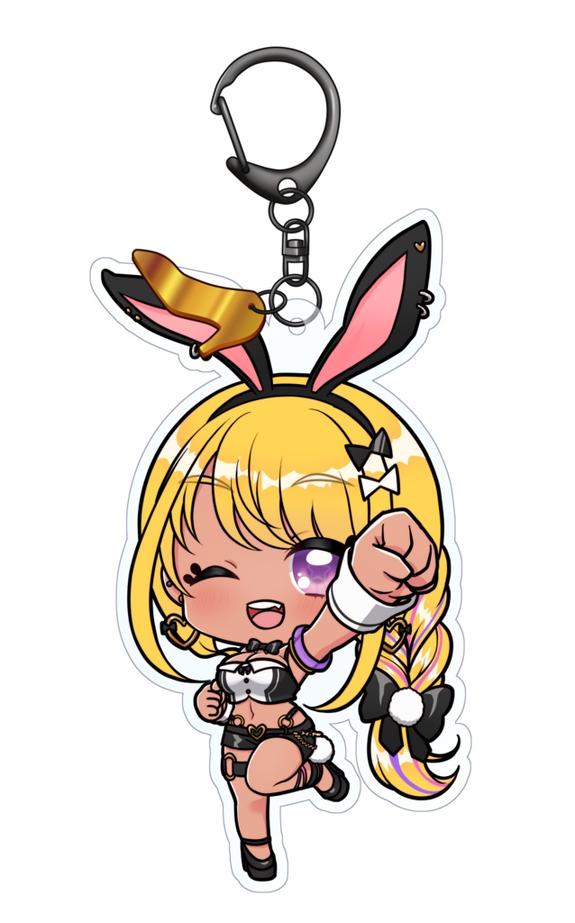 【予約販売分】デフォルメみみぴアクリルキーホルダー※予約期限3/12発送予定3月下旬